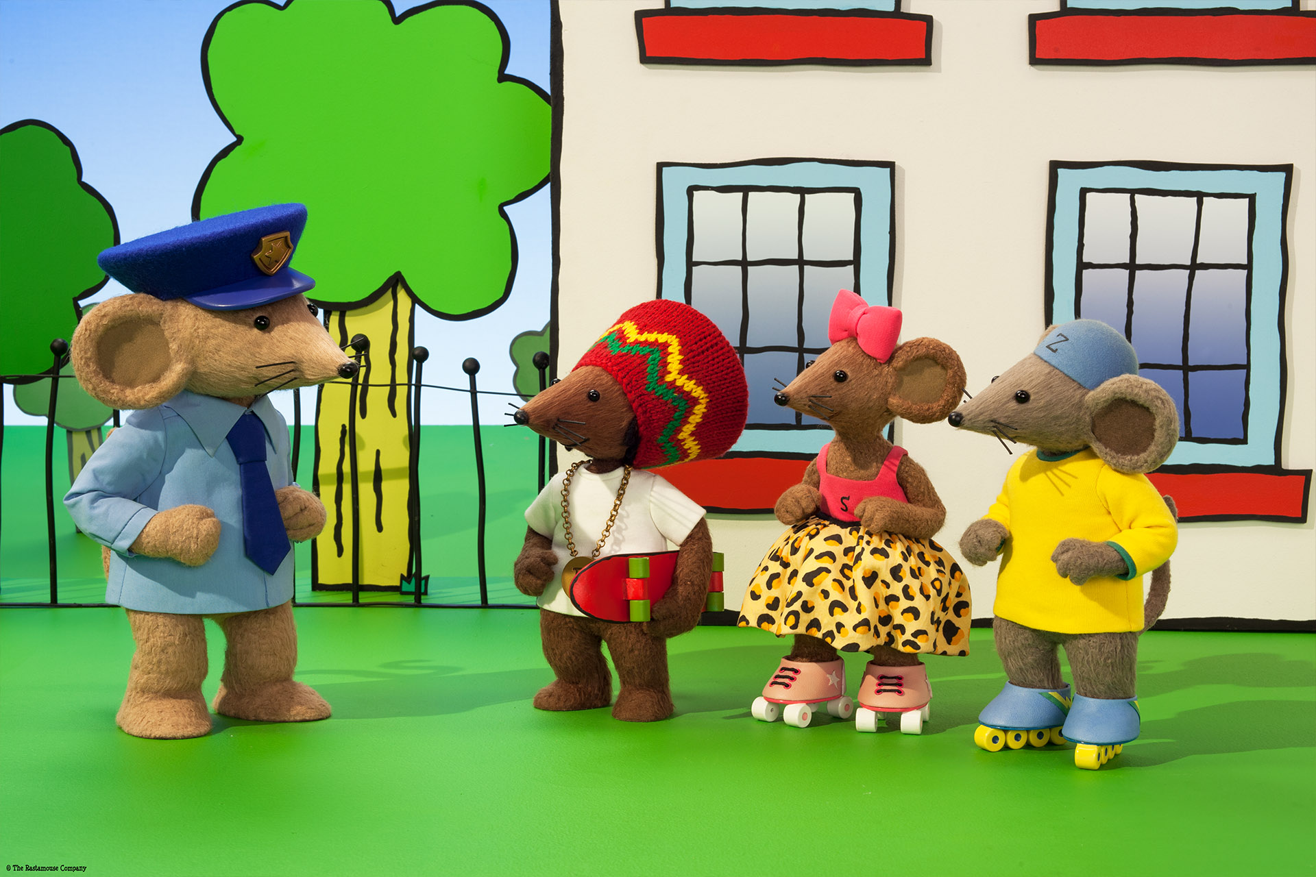 Rastamouse & Da Easy Crew. Bare Thrills. Series 3 - Episode 98